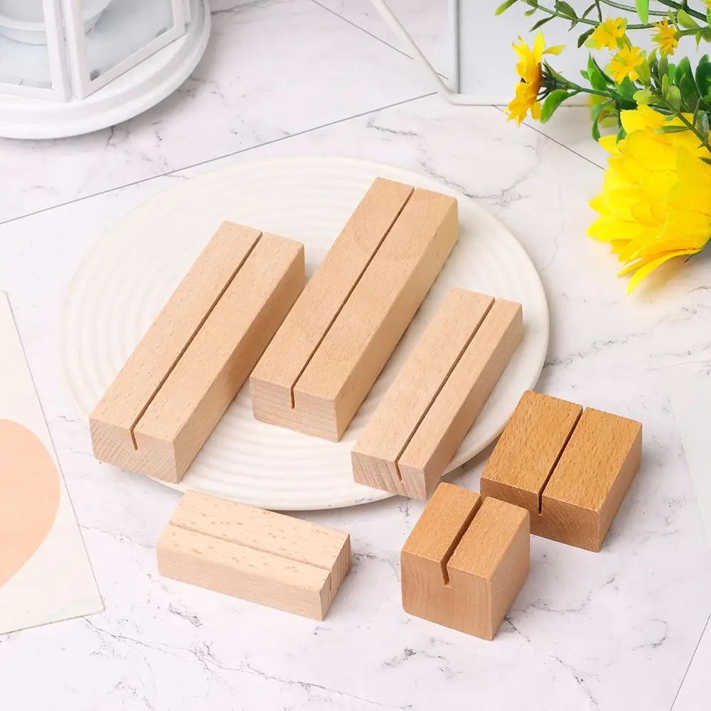 Desktop Decoration Picture Cards Display Stand Crafts Photos Clips Table Numbers Holder Clamps Place Card |