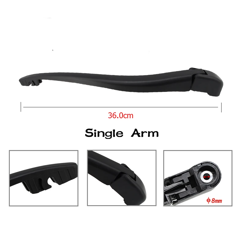 Лезвие головного света из натурального каучука для детской модели 305 мм хэтчбека