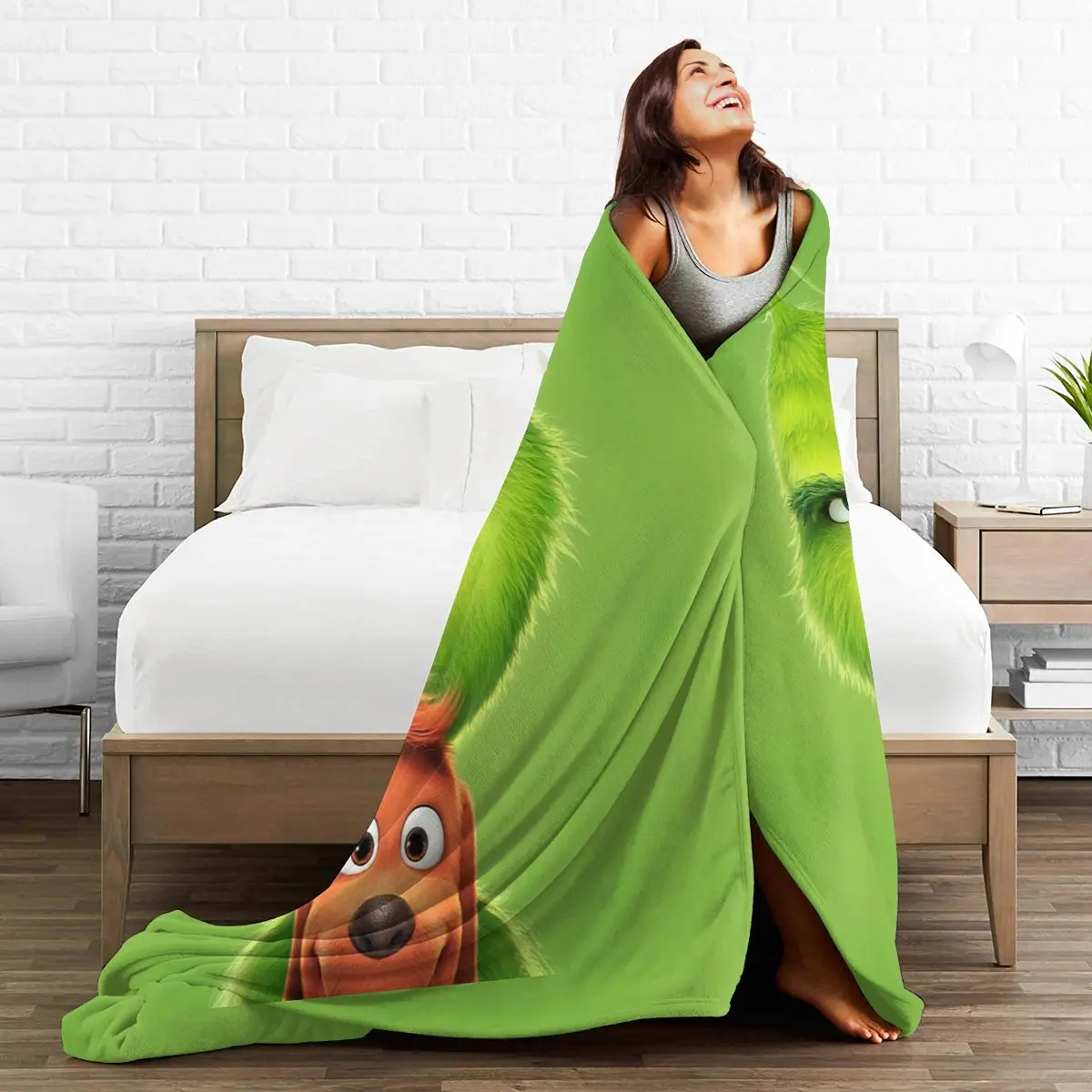 

Ultra Soft Sofa Blanket Cover Blanket Cartoon Cartoon Bedding Flannel plied Sofa Bedroom Decor for Children and Adults 33