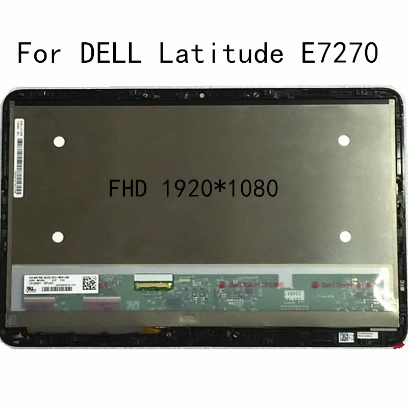 

12,5 "для DELL Latitude E7270 LCD сенсорный экран в сборе LP125WF1 SPG4 1920*1080 FHD полностью протестирован LTN125HL06