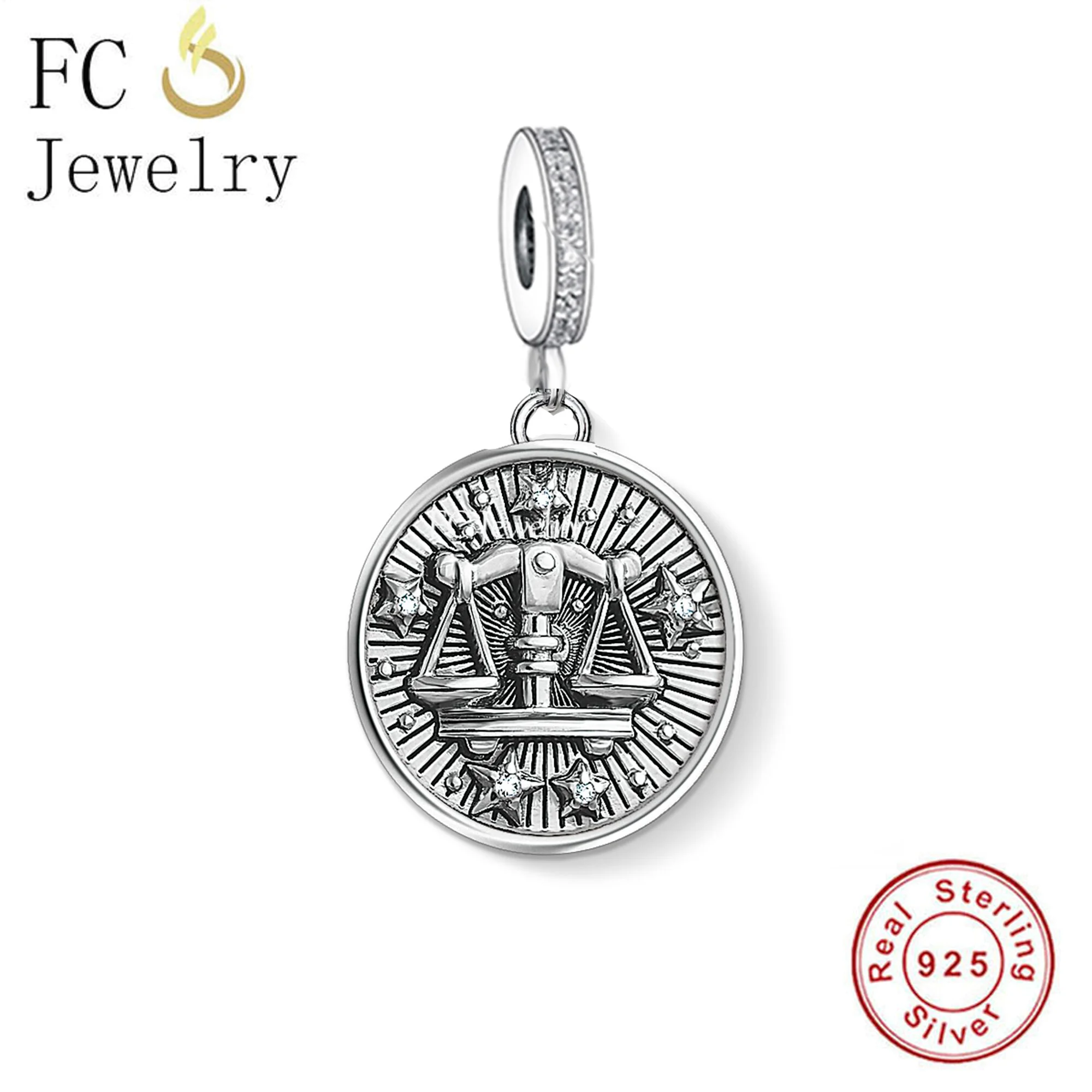 FC ювелирные изделия Подходит для оригинального браслета Pandora подвеска