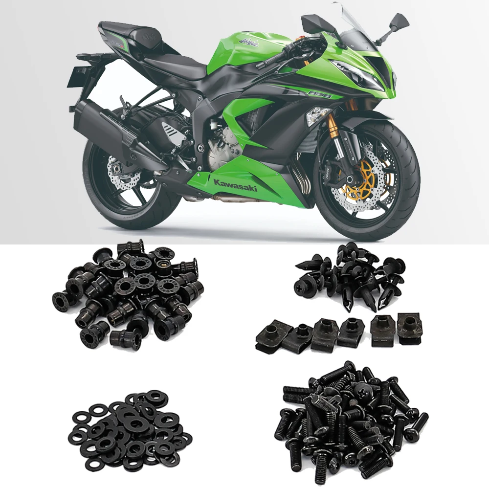 Винты с обтекателем для мотоциклов Kawasaki EX250 NINJA250R Ninja ZX6R ZX636 2003 2012 2011 2010 2009 2008| |