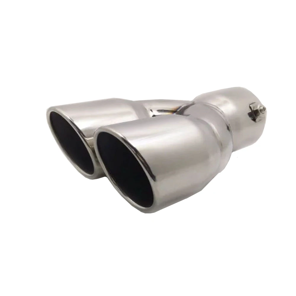 Car Protection Stainless Steel Cover Muffler Pipe Outlet Dedicate Exhaust Tip Tail 1pcs For Renault Kadjar 2016 2017 2018 2019 | Автомобили