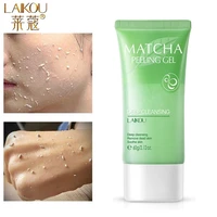 laikou exfoliating peeling gel facial cleanser scrub moisturizing whitening smooth tighten pore remove acne face body skin care