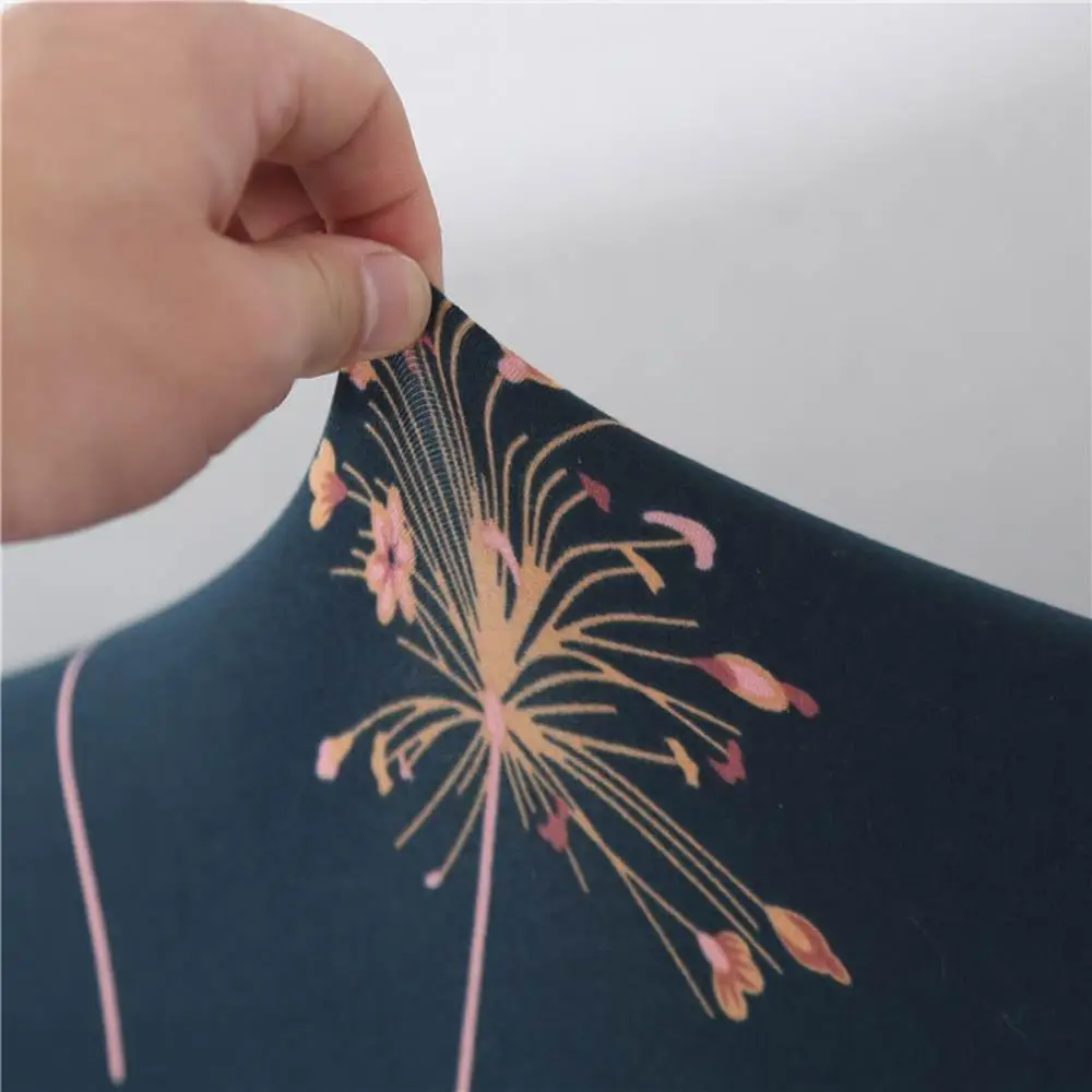 Чехол с цветочным принтом секционный чехол для дивана все включено эластичный |