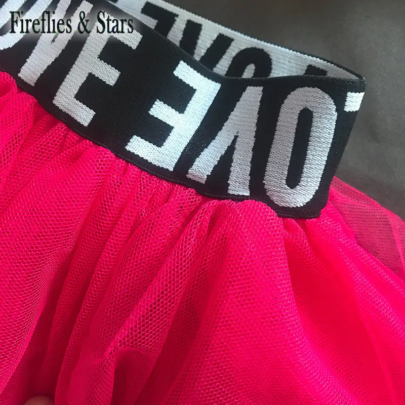 Сезон весна лето Юбка пачка для девочек Многослойная юбка малышей Детская Модная