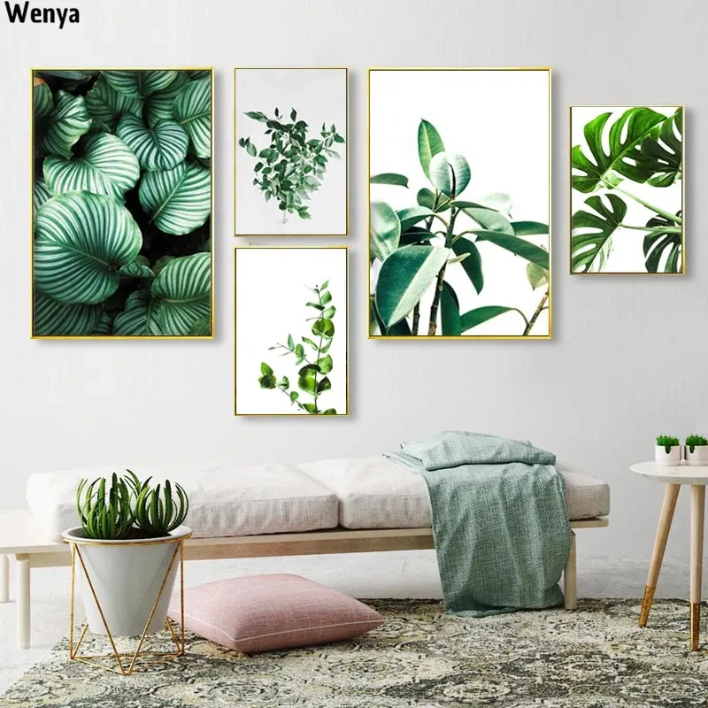 

Mountain Foggy Forest Picture Nature Scenery Scandinavian Poster Nordic Decoration Landscape Print Wall Art Canvas Painting