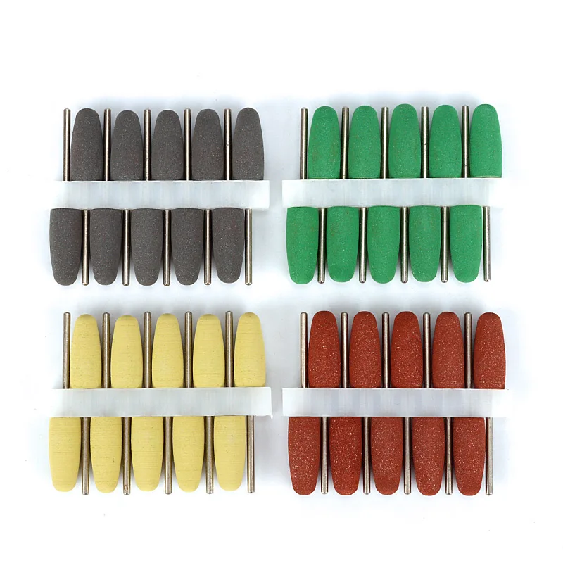 

10Pcs/Lot Dental Tools Tooth Polish Silicone Rubber Polisher Lab Nail Drill Milling Cutter Handpiece Grinding Machine Accessory
