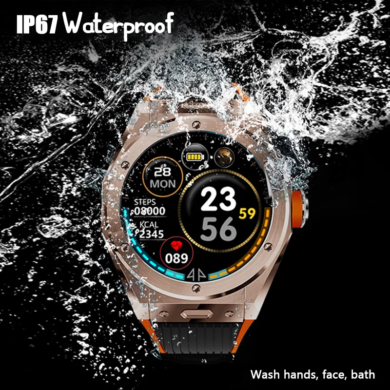 2021 new gejian smart watch bluetooth phone calling heart rate blood temperature pressure body monitor step temperature bracelet free global shipping