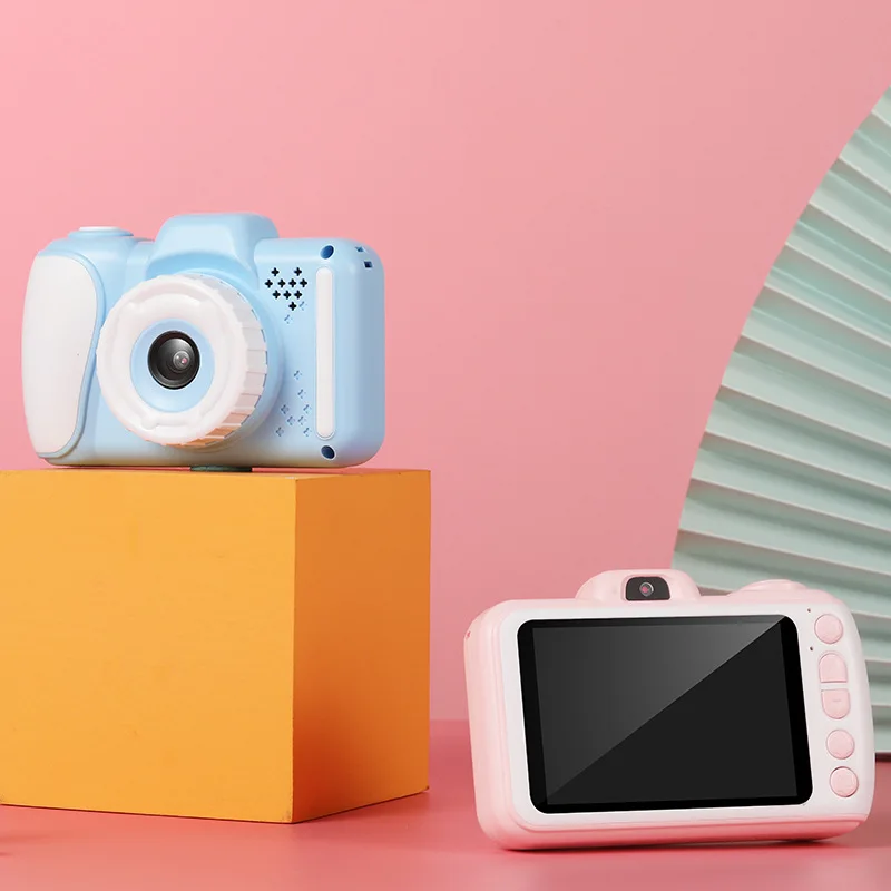

Детская цифровая мини-камера с HD-экраном 3,5 дюйма, мультяшная фотокамера для детей, подарок для девочек, портативная видеокамера s
