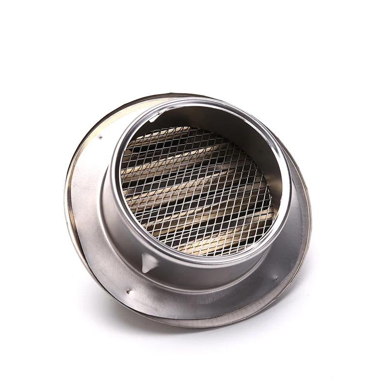 Stainless Steel Wall Ceiling Air Vent Ducting Ventilation Exhaust Grille Cover Outlet Heating Cooling Cap Waterproof Design |