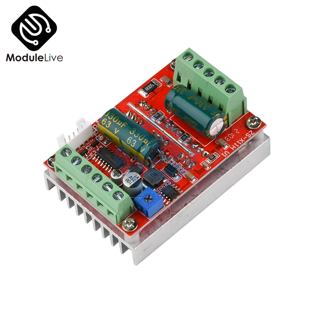 DC 6V 60V 400W BLDC трехфазный бесщеточный контроль двигателя постоянного тока ler PWM