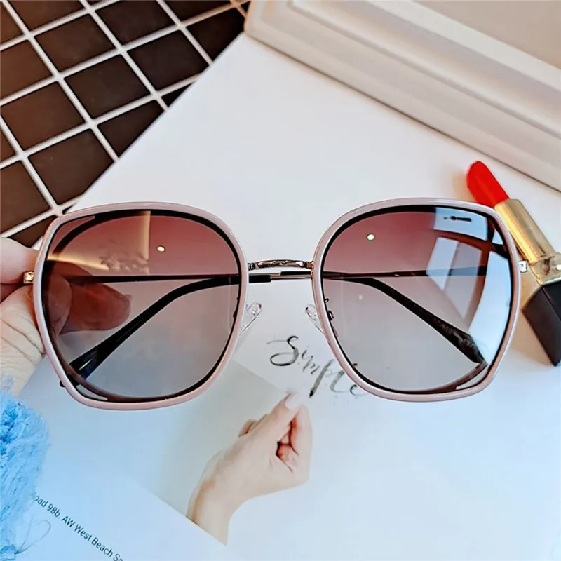 2020 Women's Glasses Korean Version of The Sunglasses Retro Vintage Round Face Thin Sunshade Driving Sun Eyeglasses UV | Аксессуары
