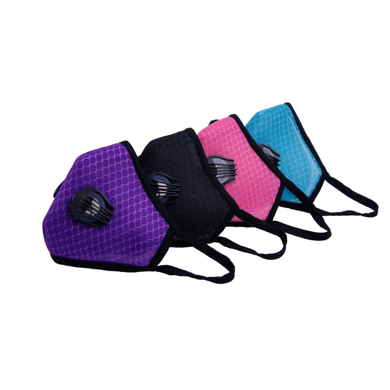 Маска велосипедная уличная с фильтром PM2.5 и активированным углем | Спорт