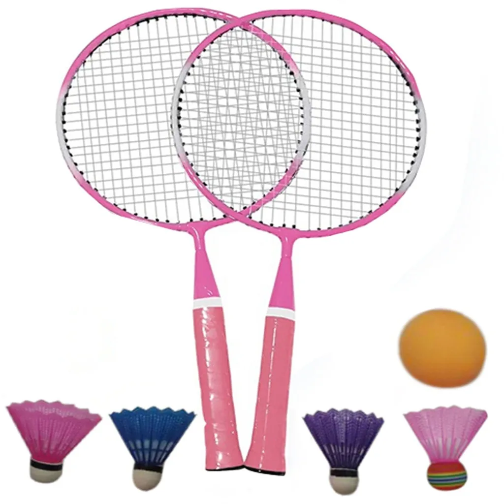 

Badminton Set, portable outdoor badminton combination set badminton net system Outdoor Casual Play Game Sports Accessory
