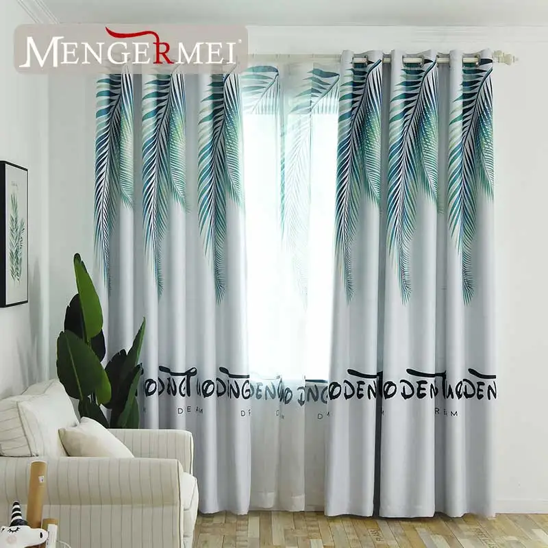 MENGERMEI роскошный затемненный занавес s для гостиной столовой спальни затемненные