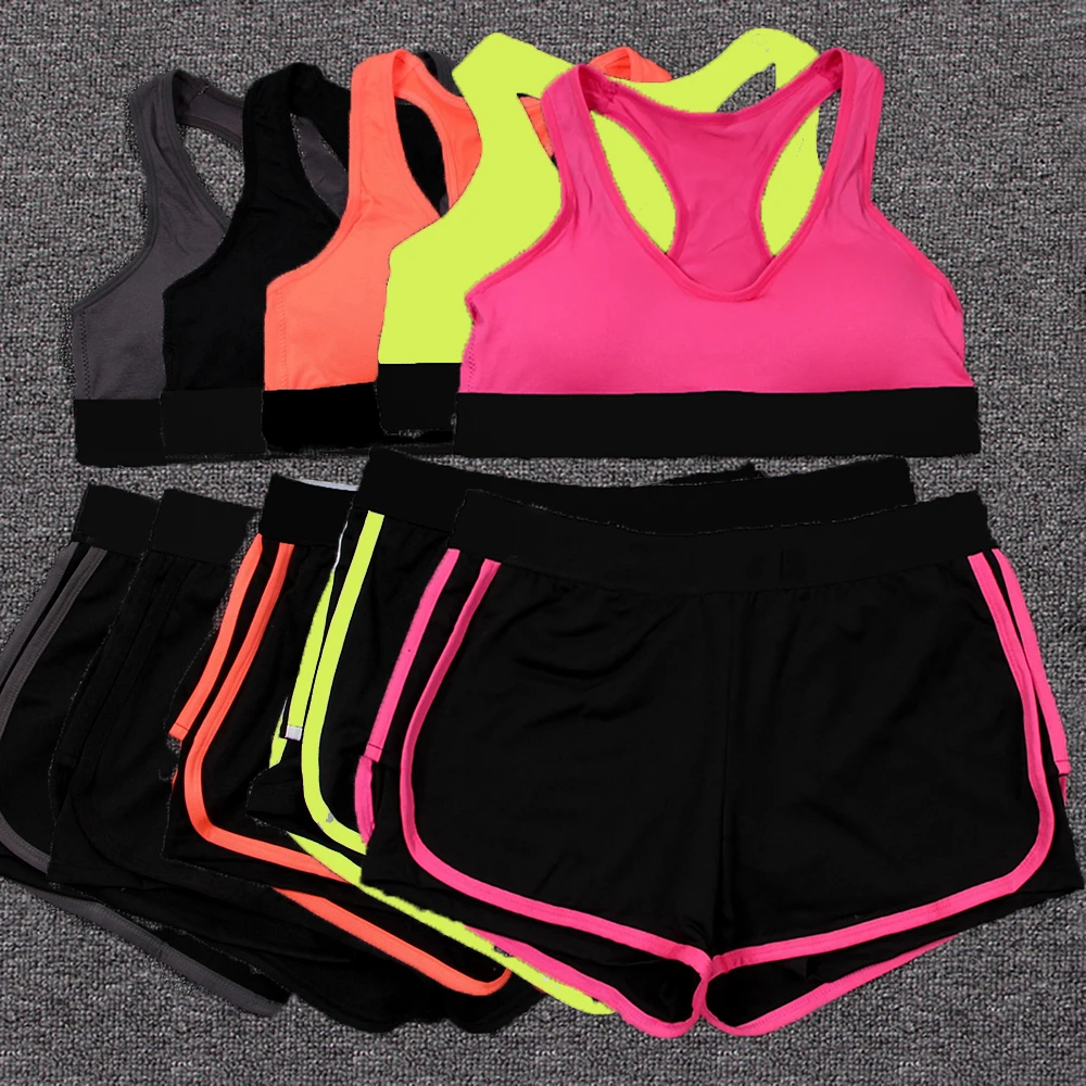 2 шт. женский спортивный комплект для йоги|Комплекты йоги| |