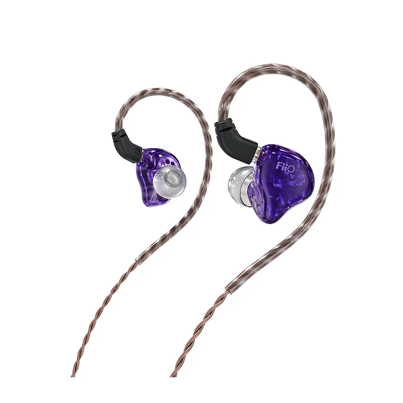 FiiO FH1s Hi-Fi стерео 1BA(Knowles)+ 1 динамический Гибридный IEM с 0 78 2 шпильки Съемная кабели