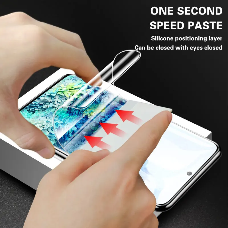 Гидрогелевая пленка для Samsung GALAXY A3 2015 2016 2017 A3000 A300 SM A300F защитная экрана с полным