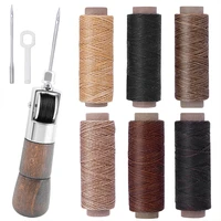lmdz sewing machine leather sewing tool wax line leather craft edge stitching belt strips shoemaker for diy handicraft sewing