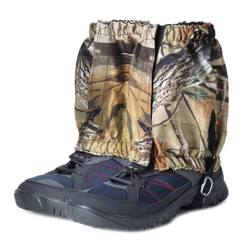 Уличная Мужская и женская камуфляжная водонепроницаемая обувь Гетры зимние