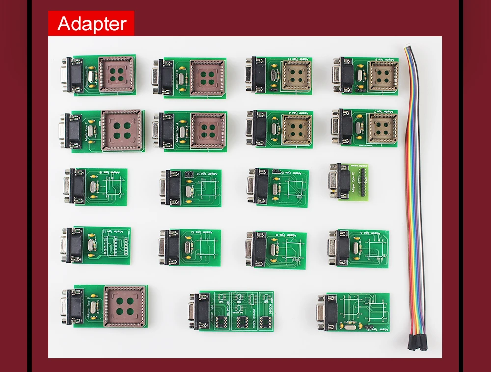 UPA USB программист USB V1.3 V2014 Программист Полный Адаптеры с функциями NEC 40Pin Zif Разъем 16Pin SOIC 93C чип 24C01 85C92