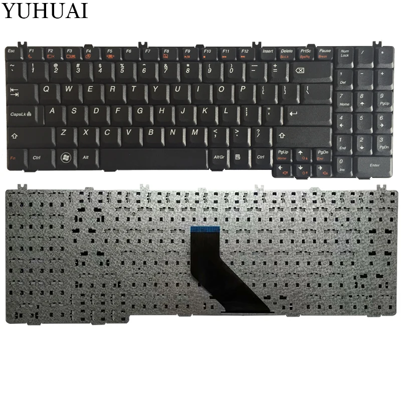 Новая клавиатура для ноутбука США lenovo IdeaPad B550 B560 V560 G550 G550A G550M G550S G555 G555A G555AX английскую клавиатуру черного цвета