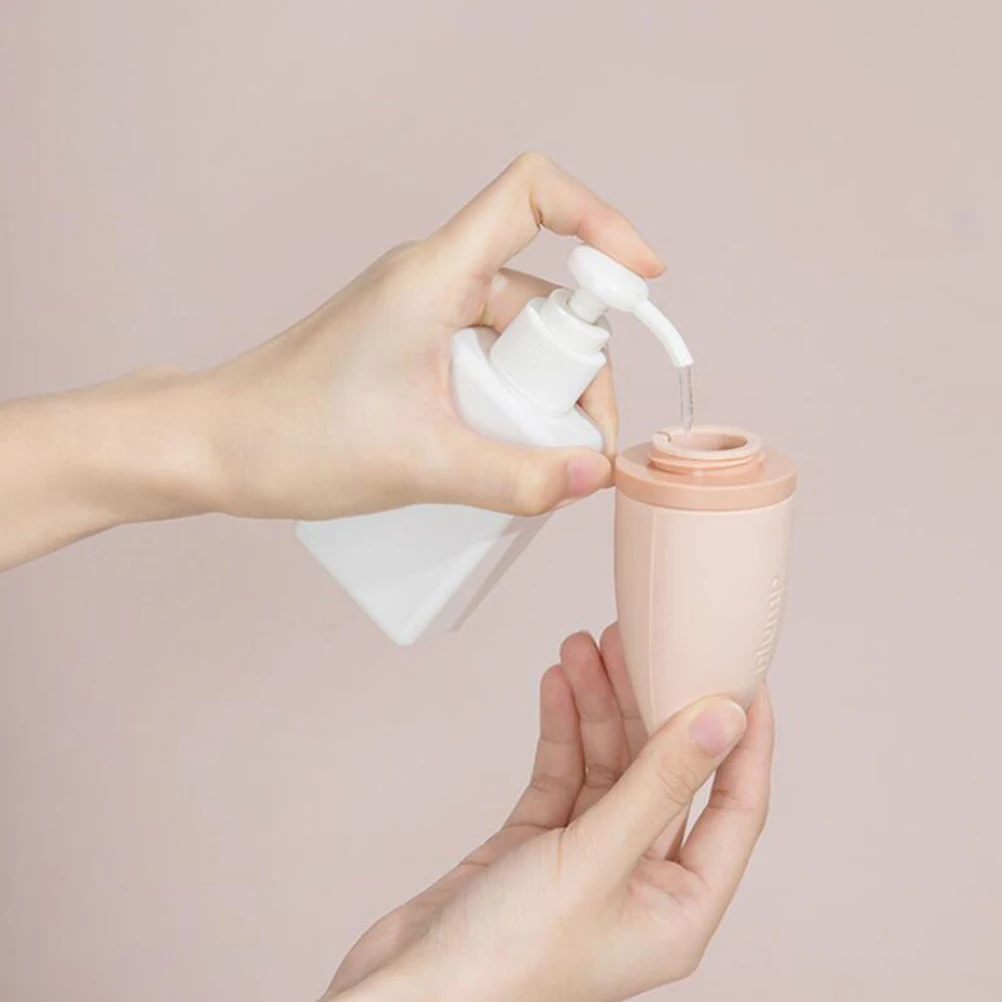 Sub пустая силиконовая портативная пластиковая бутылка для хранения под