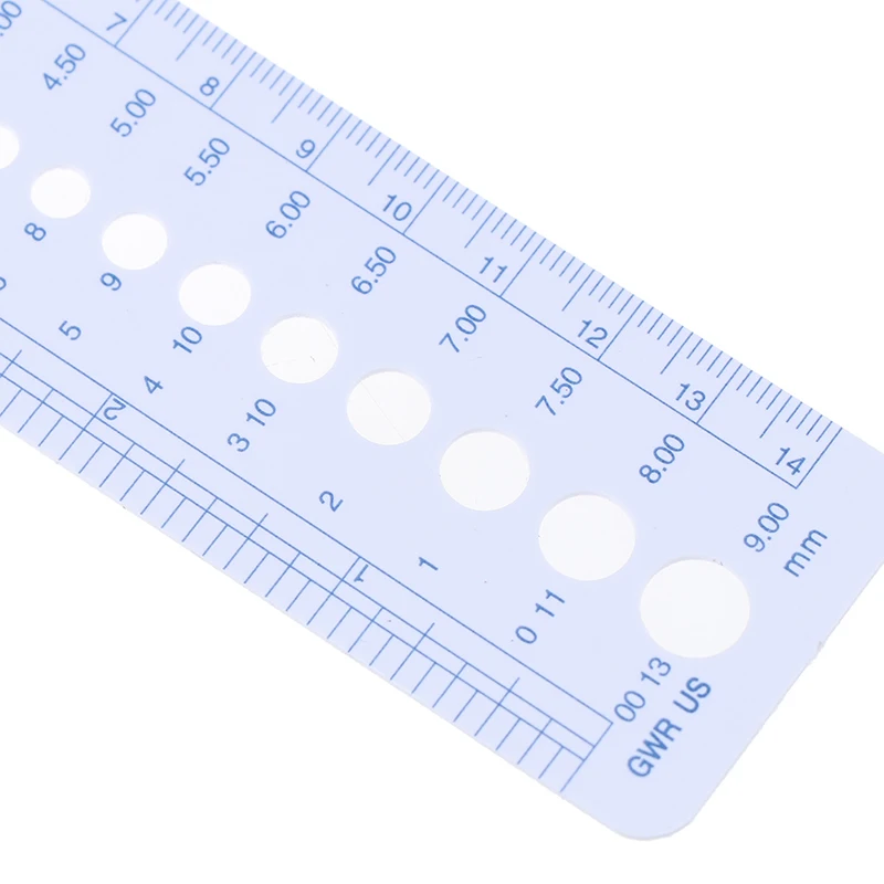 1 шт. линейка для вязания 2 10 мм|Швейные инструменты и аксессуары| |