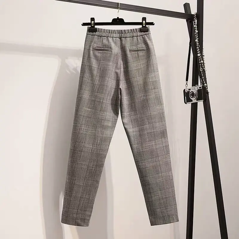 2020 рабочие брючные костюмы ol 2 шт набор для женщин Бизнес размера плюс рубашка