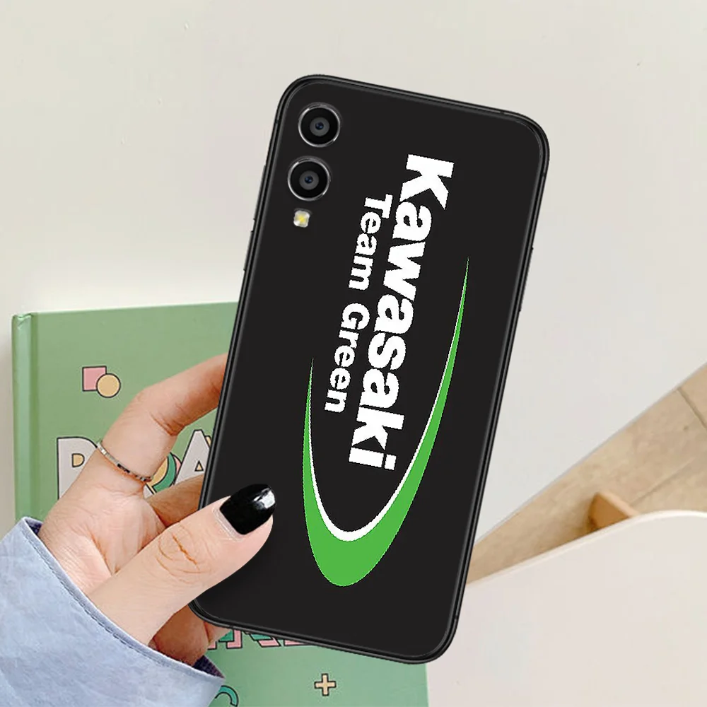 

Kawasaki Ninja moto Phone Case For Huawei Honor 6A 7A 7C 8 8A 8X 9 9X 10 10i 20 Lite Pro Play black Shell 3D Prime Soft Cover