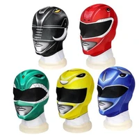 tyranno ranger helmets halloween costumes superhero cosplay accessories stretchy hat black red green yellow dragon rangers masks