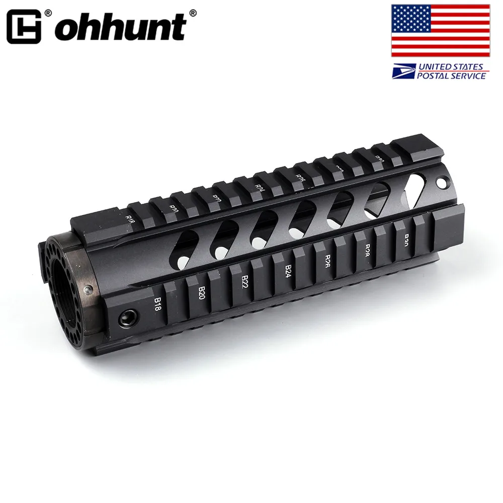 Тактические винтовки Ohhunt 4 7 10 12 15 дюймов квадропикатинни с бесплатным поплавком