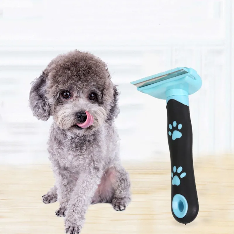 

Pet Cat Long Hair Comb For Dogs Dog Grooming Tools Pet Hair Remover Prevent Knotting Floating Dog Supplies hot