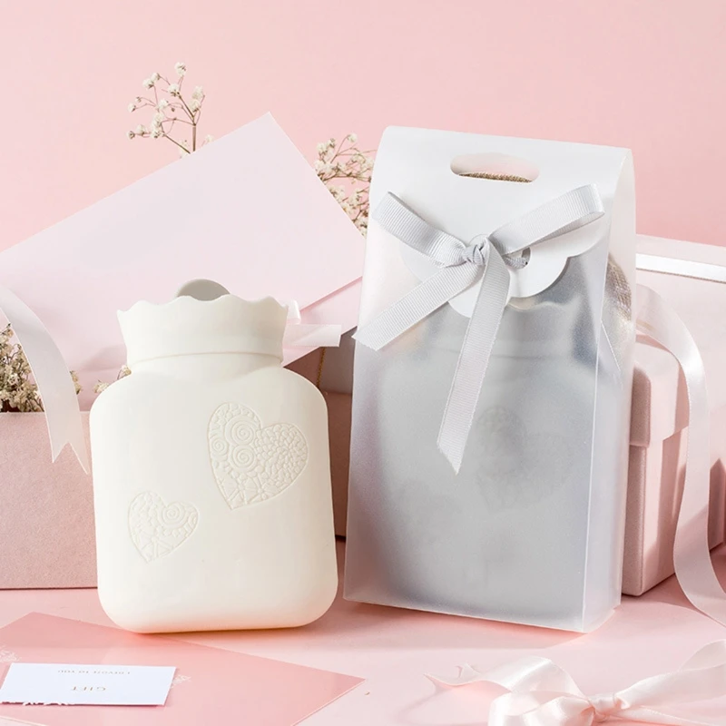 

Силиконовая бутылка для горячей воды с подогревом в микроволновой печи и трикотажным чехлом, милый подарок для женщин, теплые принадлежнос...