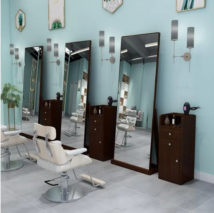 Простое и свежее современное зеркало в скандинавском стиле одностороннее