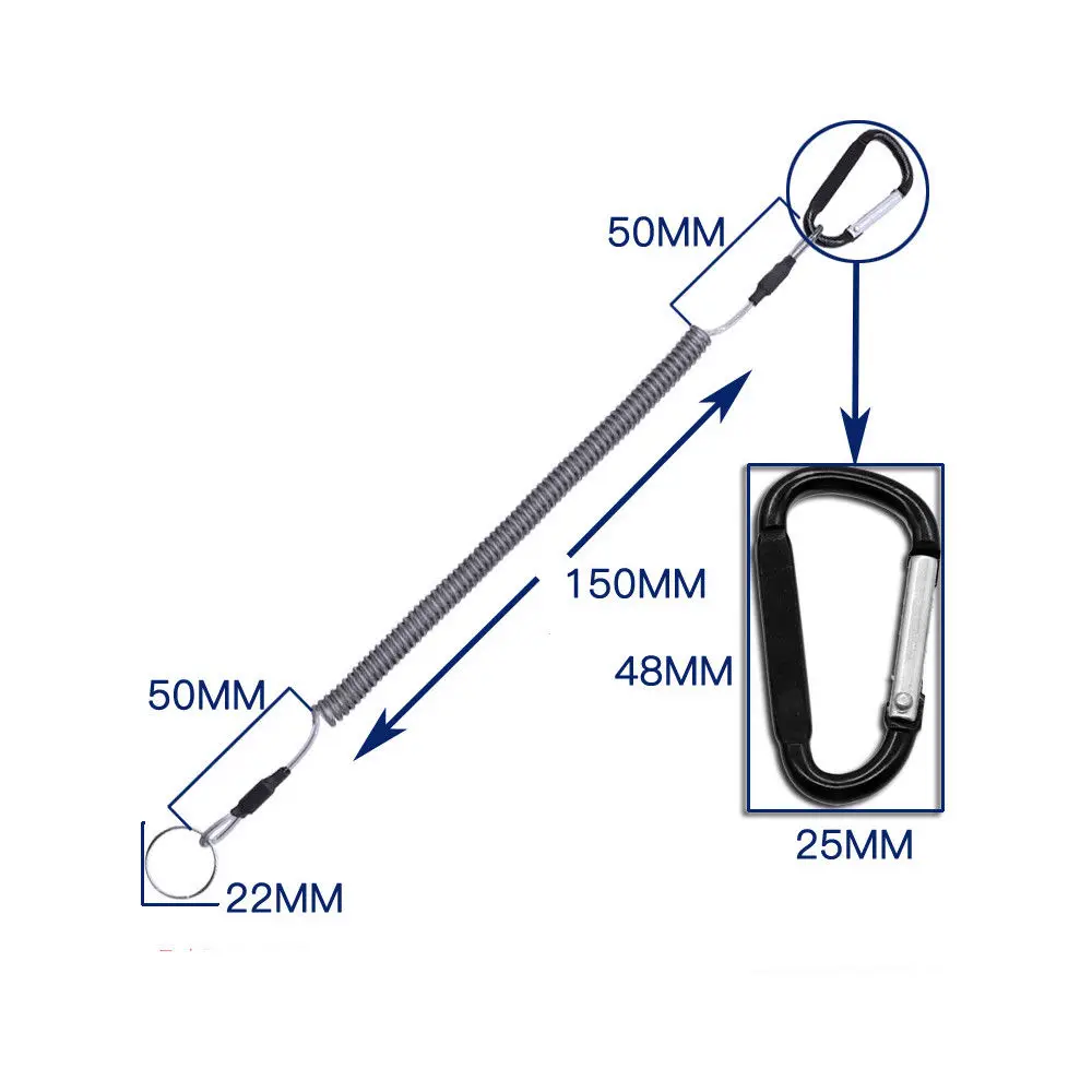 Новый 6 шт. рыболовные ремешки катание на лодках с разноцветными веревочками Каяк