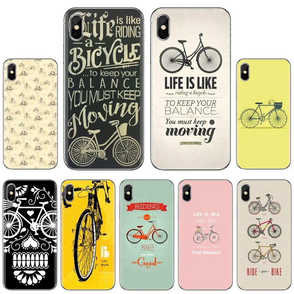 Силиконовый чехол с цитатами Love Bike для Huawei Y6 Y5 2019 Xiaomi Redmi Note 4 5 6 7 8 Pro Mi A1 A2 A3 6X 5X