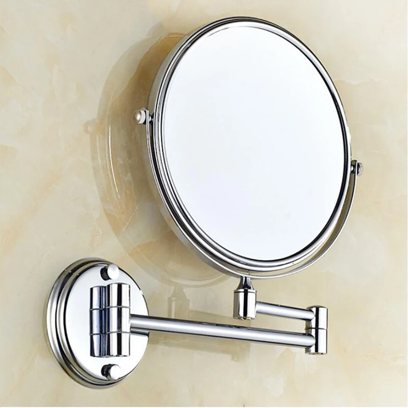 Туалетное зеркало настенное 8 дюймов Латунное античное бронзовое 3X/1X