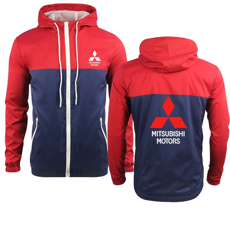 

Куртка мужская на молнии, хлопок, с принтом логотипа автомобиля, повседневная, весна-осень