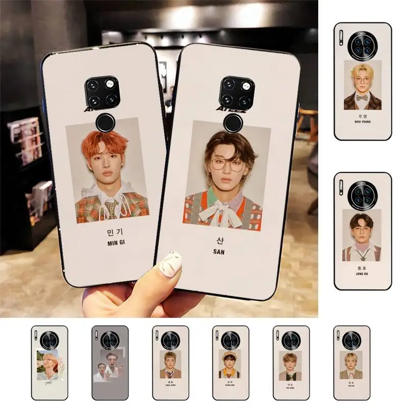 

Ateez Kpop Phone Case For Huawei Nova 3I 3E mate 20lite 20Pro 30 10lite Luxury funda case