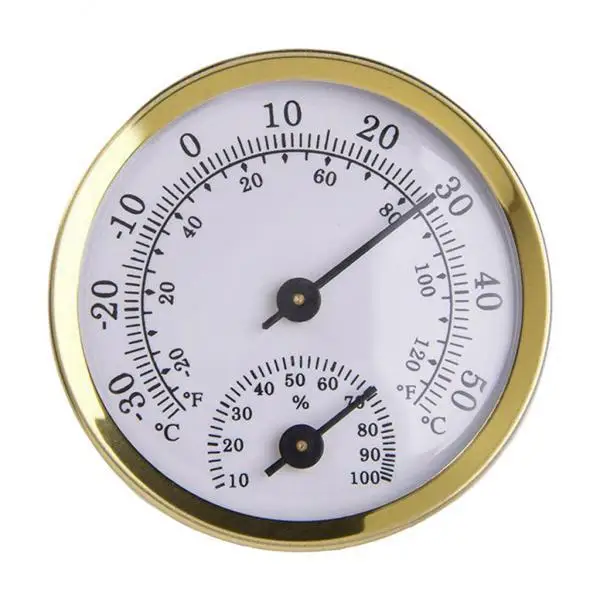 

2x 2 in 1 Thermometer Hygrometer Greenhouse Cold Storage Humidity Meter Gauge