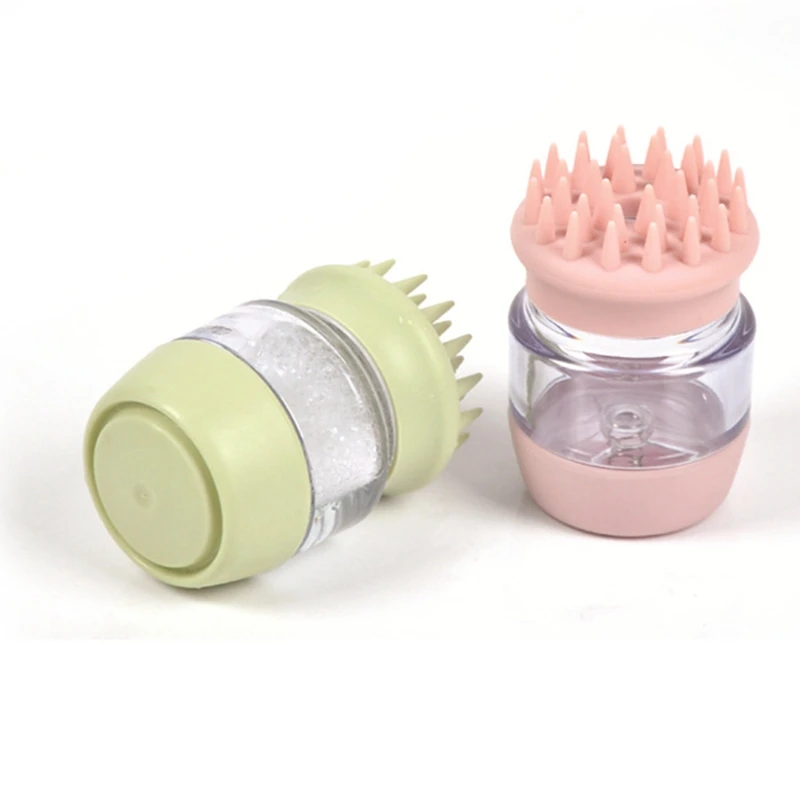 2 шт. силиконовая расческа для собак и кошек |