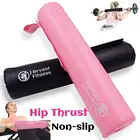 Улучшенная подушка для тяжелой атлетики, бедер, тяжестей, приседаний, из искусственной кожи, для шеи, плеч, защитная подушка для тренировок