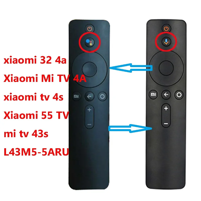 for xiaomi mi tv box s box 3 mi tv 4x voice bluetooth remote control with the google assistant control free global shipping