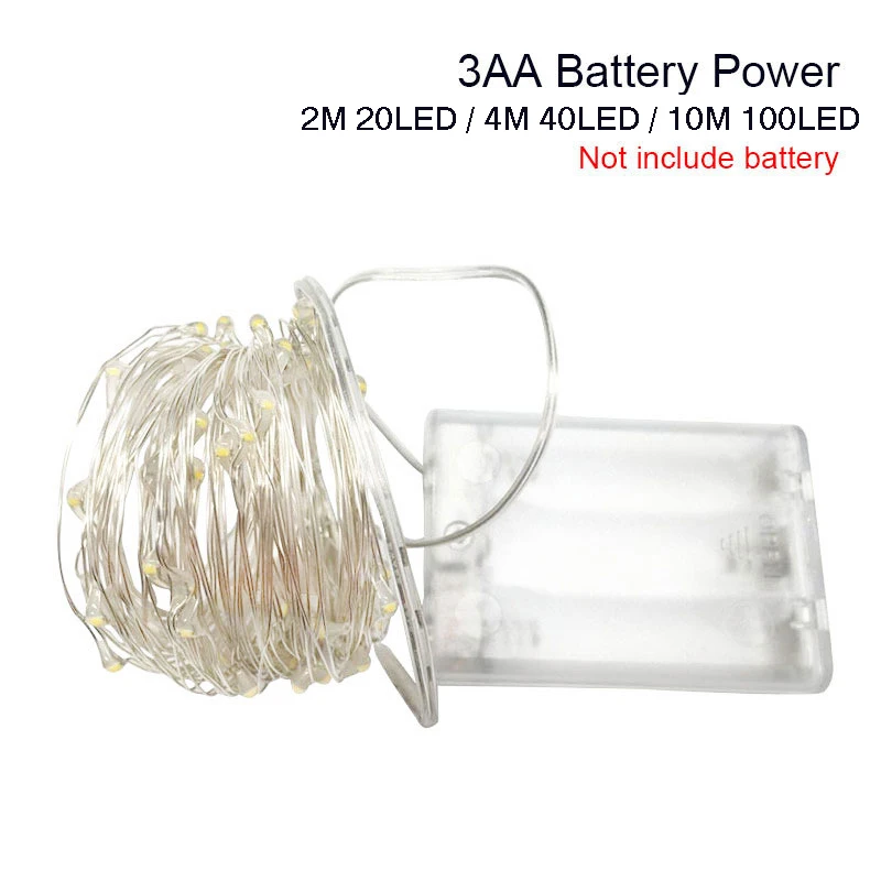 Рождественские украшения для дома Сказочная гирлянда светодиодное