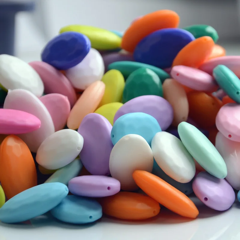 

Silicone Molar Scattered Beads Candy Color Certification Small Diamond Beads Silicone Jewelry Accessories jewelry making