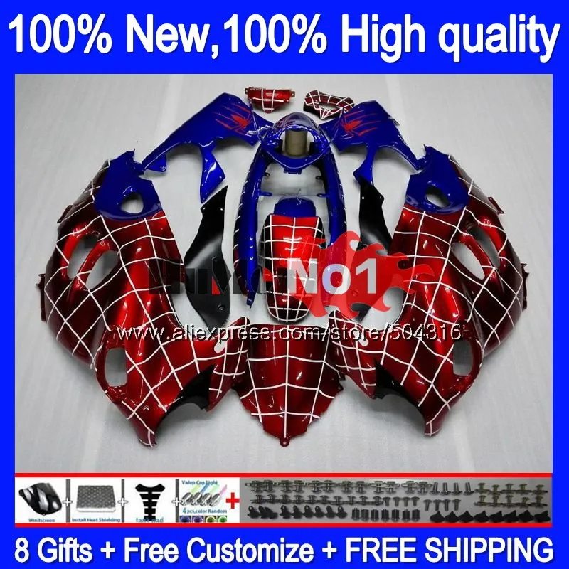 

Body For SUZUKI KATANA GSXF 750 600 GSXF750 12MC.3 GSX750F GSXF600 1998 1999 2000 2001 2002 98 99 00 01 02 Fairing Wine red New