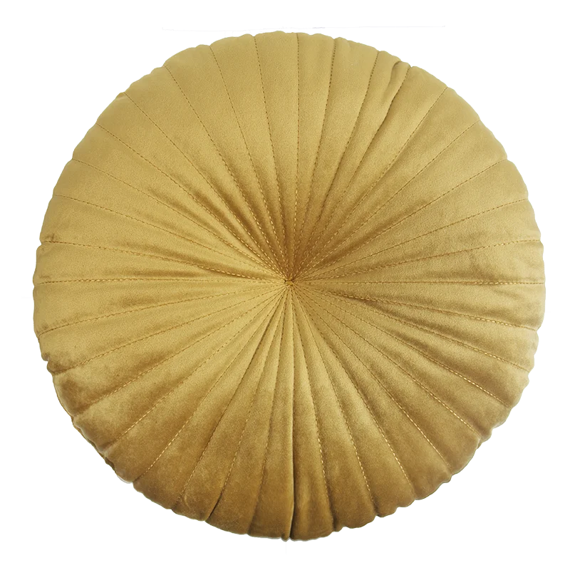 Скандинавские Ins Маленькая подушка Тыква Бархатная офисная пончик Талия диван