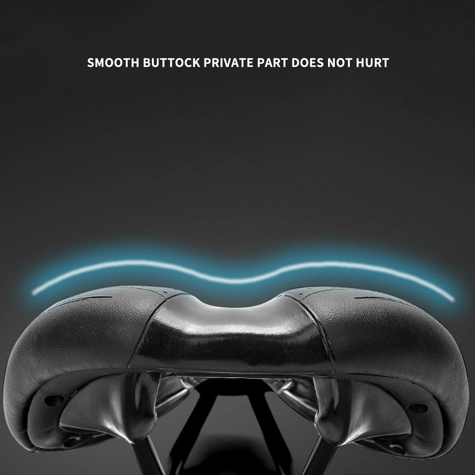 

Waterproof Bike Seat Cushion Comfortable Siliocone Bike Seat Cover For Universal Bike Seat Replacement Non-Slip Breathable